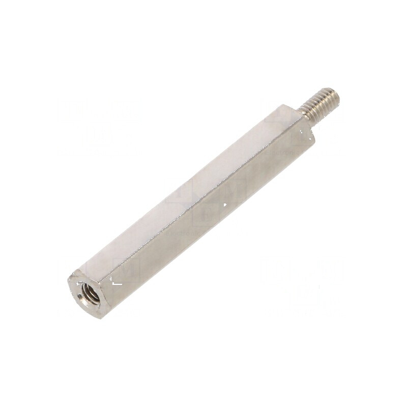 Piuliță distanțieră filetată hexagonală 25mm M2,5 | Electronic-mag.ro | Componente Electronice
