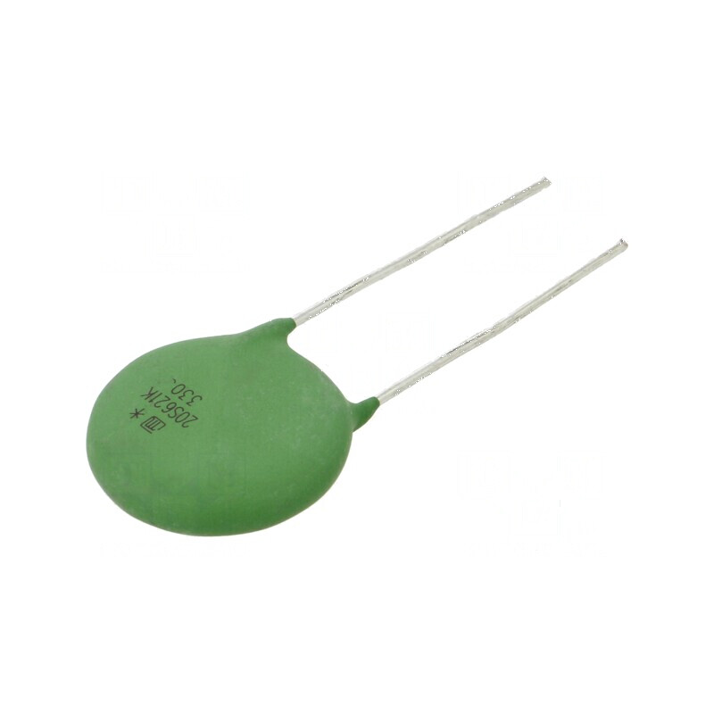 Varistor oxid de zinc THT 385VAC 505VDC 620V 10kA 420J 1W pentru protecția circuitelor electrice | Electronic-mag.ro | Component Varistor oxid de zinc THT 385VAC 505VDC 620V 10kA 420J 1W pentru protecția circuitelor electrice | Electronic-mag.ro | Component