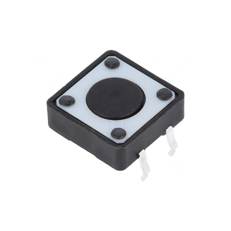 Microîntrerupător TACT SPST-NO 0,05A/24VDC THT - Pozitie 2 fără | Electronic-mag.ro | Componente Electronice Microîntrerupător TACT SPST-NO 0,05A/24VDC THT - Pozitie 2 fără | Electronic-mag.ro | Componente Electronice