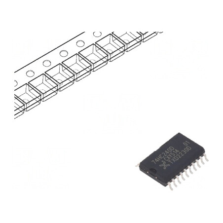 IC digital 8bit SMD cu buffer, inversor și declanșator linie CMOS | Electronic-mag.ro | Componente Electronice