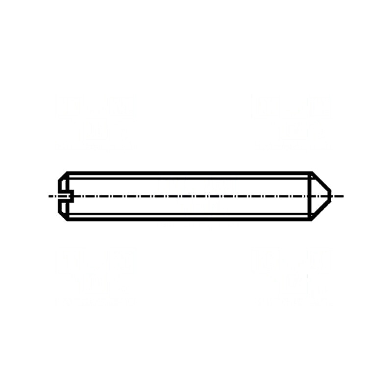 Şurub M5x8 0,8mm fără cap crestat din oțel inoxidabil A1 | Electronic-mag.ro | Componente Electronice