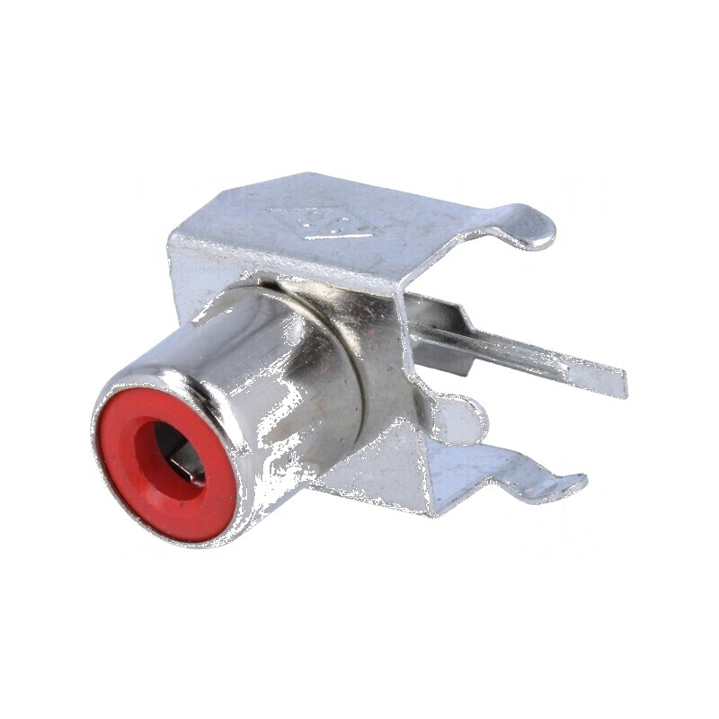 Conector RCA soclu mamă MINI unghi 90° THT roşu | Electronic-mag.ro | Componente Electronice Conector RCA soclu mamă MINI unghi 90° THT roşu | Electronic-mag.ro | Componente Electronice
