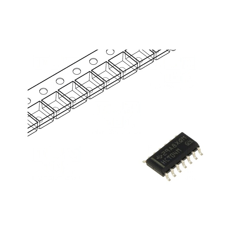 "IC digital NOT 6 SMD SO14 4,5V-5,5VDC HCT" | Electronic-mag.ro | Componente Electronice "IC digital NOT 6 SMD SO14 4,5V-5,5VDC HCT" | Electronic-mag.ro | Componente Electronice