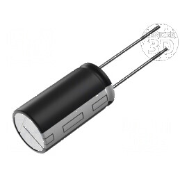 Condensator electrolitic THT 470uF 35VDC Ø10x16mm Raster 5mm - Componentă electronică | Electronic-mag.ro | Componente Electroni
