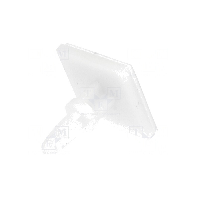Distanţier PCB poliamidă autoadeziv 9,5mm cu sistem clichet | Electronic-mag.ro | Componente Electronice