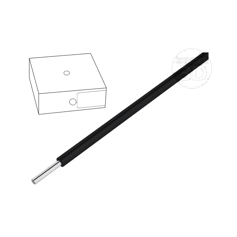 Cablu electric H05V-U 0,75mm² sârmă cupru PVC negru 300V 500V 100m | Electronic-mag.ro | Componente Electronice