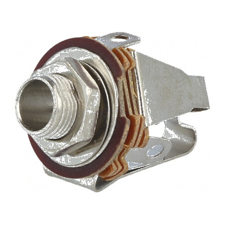 Conector Jack 6,3mm Soclu Mamă Deschis Stereo cu 3 Piste 9mm | Electronic-mag.ro | Componente Electronice