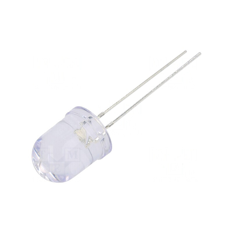 LED UV 30° 20mA 114mW 370-380nm 3-3,8VDC THT - Lampa LED Ultra Violetă | Electronic-mag.ro | Componente Electronice LED UV 30° 20mA 114mW 370-380nm 3-3,8VDC THT - Lampa LED Ultra Violetă | Electronic-mag.ro | Componente Electronice