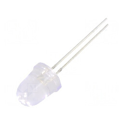 LED UV 8° 20mA 114mW 370-380nm 3/3,4/3,8VDC THT - Lampa LED UV pentru iluminare profesională | Electronic-mag.ro | Componente El