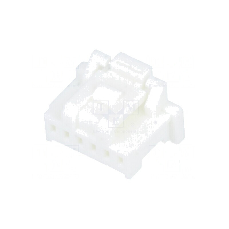 Conector cablu-placă mufă mamă Pico-Clasp 1mm PIN 6 pe cablu - compatibilitate electronică | Electronic-mag.ro | Componente Elec