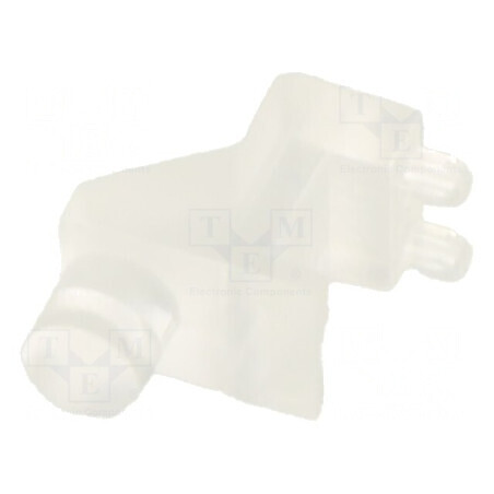 Tub LED Ø3mm cu parte frontală plată - Dimensiuni Y: 2,5mm, X: 5,1mm | Electronic-mag.ro | Componente Electronice