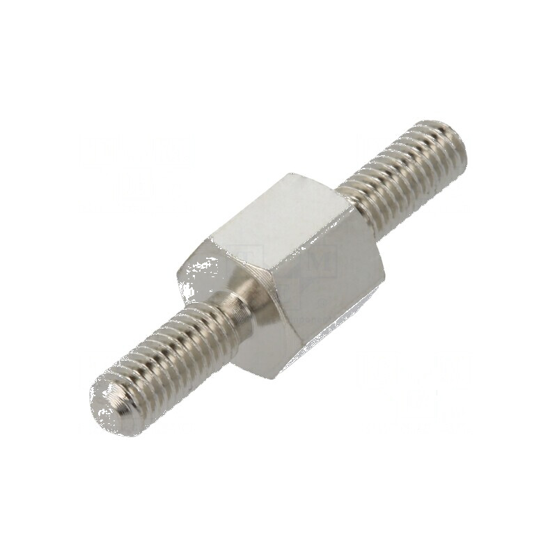 Piuliță distanțieră filetată hexagonală 6mm M3 | Electronic-mag.ro | Componente Electronice
