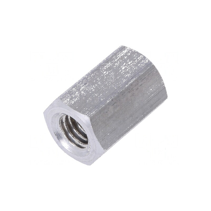 Piuliță distanțieră filetată M6 hexagonală 15mm | Electronic-mag.ro | Componente Electronice