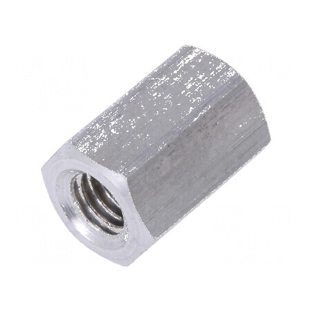 Piuliță distanțieră filetată M6 hexagonală 15mm | Electronic-mag.ro | Componente Electronice