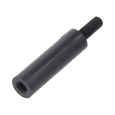 Piuliță distanțieră filetată cilindrică din poliamidă M3, 20mm | Electronic-mag.ro | Componente Electronice
