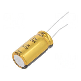 Condensator electrolitic THT 1000uF 35VDC Ø12,5x25mm ±20% - Capacitor pentru circuite electronice | Electronic-mag.ro | Componen