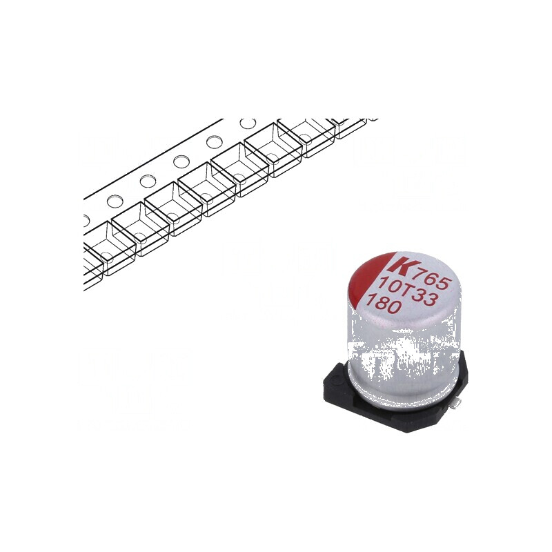 Condensator polimeric low ESR 180uF 10VDC SMD ±20% ESR 20mΩ | Electronic-mag.ro | Componente Electronice Condensator polimeric low ESR 180uF 10VDC SMD ±20% ESR 20mΩ | Electronic-mag.ro | Componente Electronice