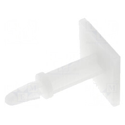 Distanţier PCB autoadeziv din poliamidă, lungime 19,1mm, tip clichet | Electronic-mag.ro | Componente Electronice