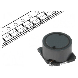 Inductor SMD 4,7uH 1,96A 0,039Ω ±20% 7,6x7,6x5,1mm - Component electronic pentru circuit | Electronic-mag.ro | Componente Electr