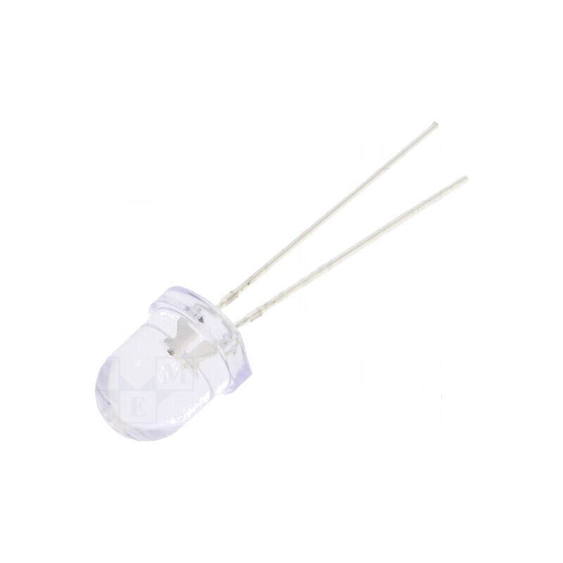 LED 8mm verde/galben 30° convex cu număr terminal 2 | Electronic-mag.ro | Componente Electronice