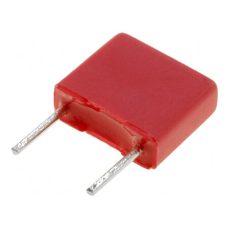 Condensator poliester 470nF 30VAC 50VDC 5mm ±10% THT - componentă electronică | Electronic-mag.ro | Componente Electronice