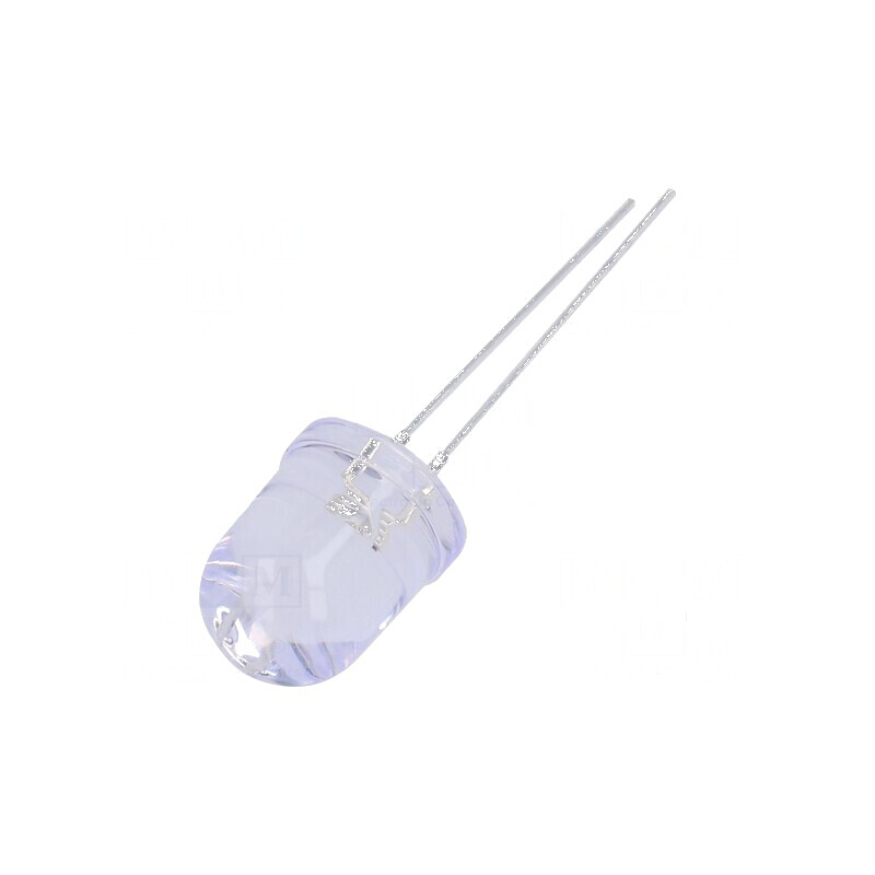 LED albastru 10mm 3000mcd 30° convex 3÷13VDC | Electronic-mag.ro | Componente Electronice