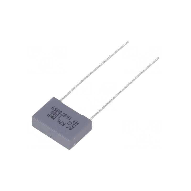 Condensator polipropilenă R76 2,2nF ±5% 10mm THT 13x4x9mm | Electronic-mag.ro | Componente Electronice