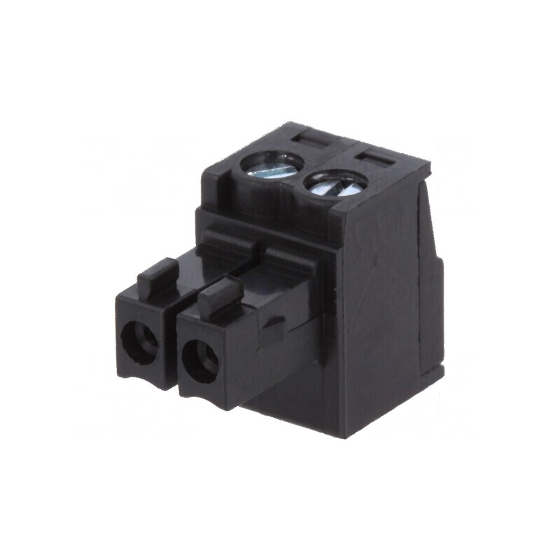 Regletă de conexiuni deconectabilă 3,5mm cu 2 piste drept mufe | Electronic-mag.ro | Componente Electronice