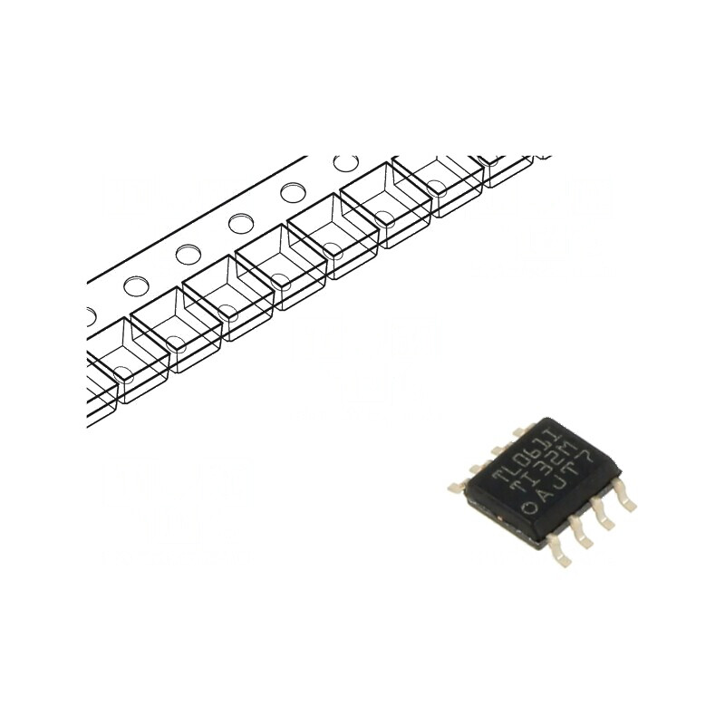 Amplificator operațional IC 1MHz SO8 ±3,5÷18VDC, 7÷36VDC | Electronic-mag.ro | Componente Electronice