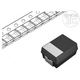 Condensator tantal 10uF 35VDC SMD C 2312 ±10% -55÷125°C | Electronic-mag.ro | Componente Electronice