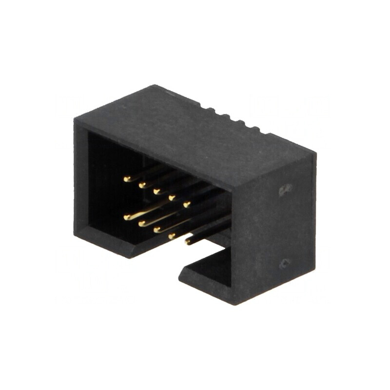 Conector IDC soclu tată 10 pini drept THT gold flash | Electronic-mag.ro | Componente Electronice Conector IDC soclu tată 10 pini drept THT gold flash | Electronic-mag.ro | Componente Electronice