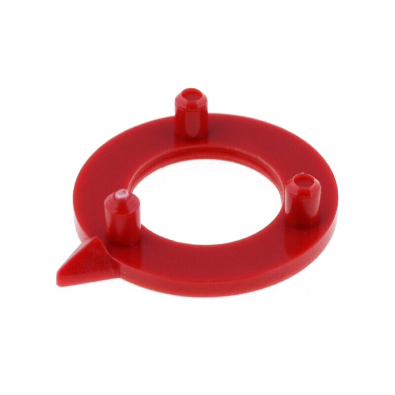 Indicator poliamidă roşie 15mm pentru temperaturi între -20 şi 70°C | Electronic-mag.ro | Componente Electronice