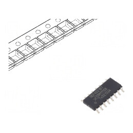 Registru de deplasare digital 8bit IC CMOS SMD SO16 - Ch: 1 | Electronic-mag.ro | Componente Electronice