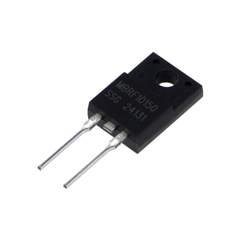 Diodă Schottky THT 150V 10A ITO220AC - Redresor cu Ufmax 1,1V | Electronic-mag.ro | Componente Electronice