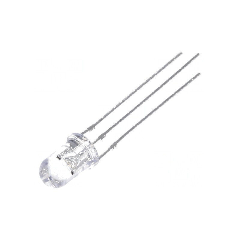 LED 5mm roșu/albastru 30° convex - iluminare decorativă Nr. term: 3 | Electronic-mag.ro | Componente Electronice