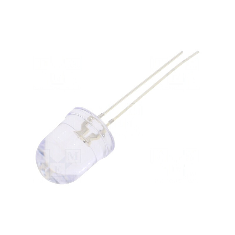 LED 10mm roșu/albastru 30° convex cu nr. term 2 | Electronic-mag.ro | Componente Electronice