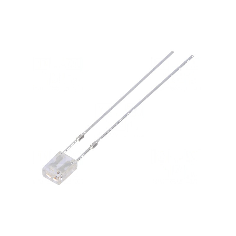 LED dreptunghiular bicolor 2x3x4mm bipolar 100° 20mA - 20 bucati | Electronic-mag.ro | Componente Electronice