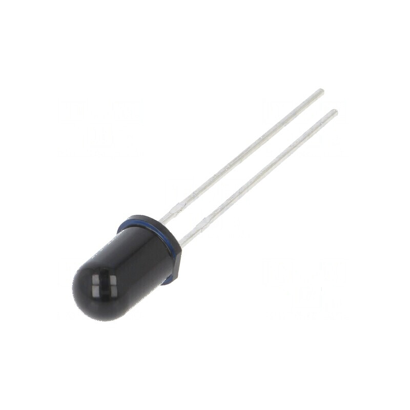 Fototranzistor 5mm cu lungime de undă maximă 880nm, 30V, unghi de 24° | Electronic-mag.ro | Componente Electronice