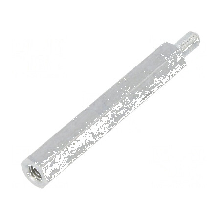 Piuliță distanțieră filetată M3, 35mm, filet interior și exterior M3 | Electronic-mag.ro | Componente Electronice