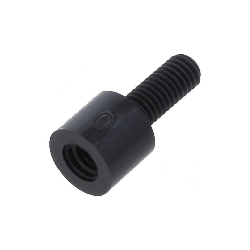 Piuliță distanțieră filetată cilindrică din poliamidă M3, 5mm | Electronic-mag.ro | Componente Electronice