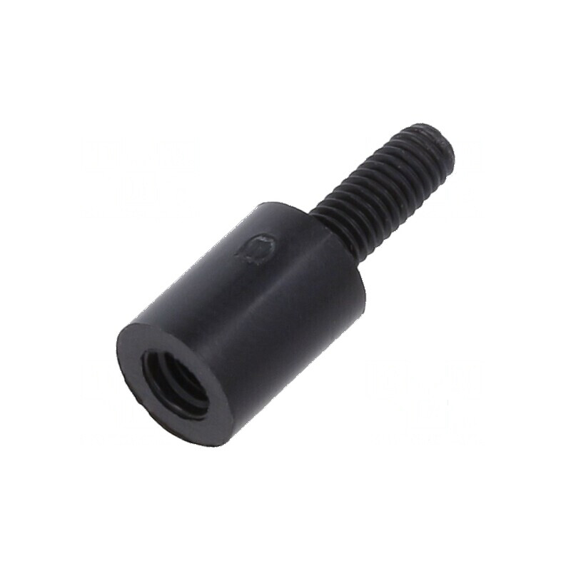 Piuliță distanțieră filetată cilindrică din poliamidă M3, 8mm | Electronic-mag.ro | Componente Electronice