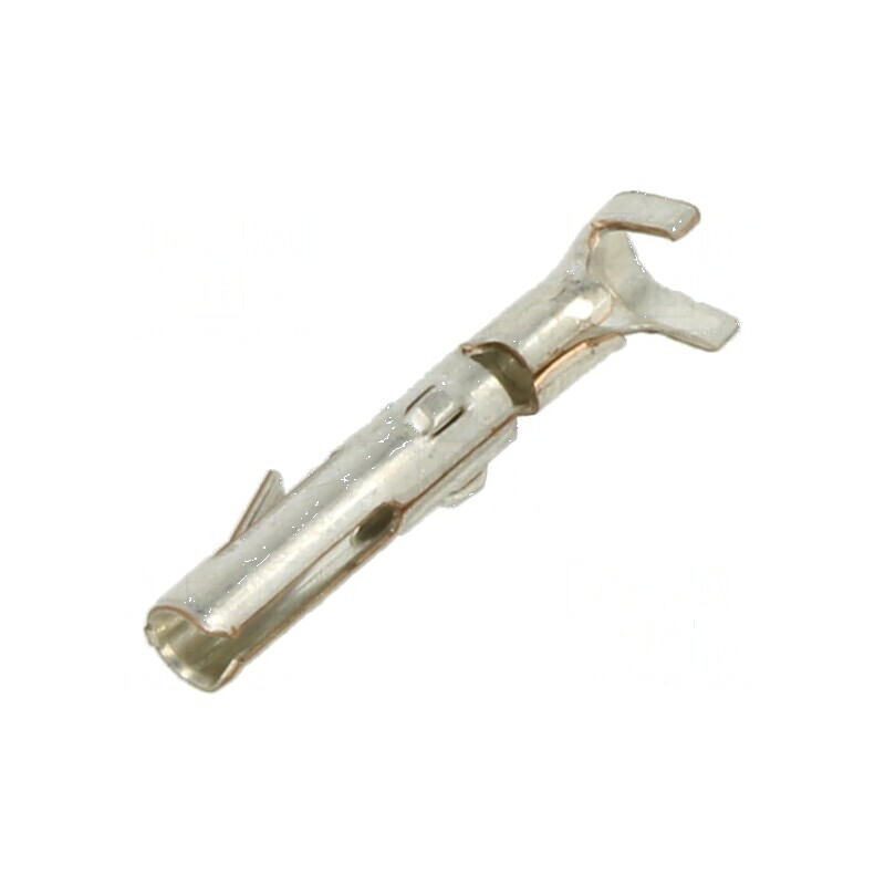 Pin mamă crimpat bronz-fosfor cositorit 0,5÷1mm2 5,08mm CMNL | Electronic-mag.ro | Componente Electronice