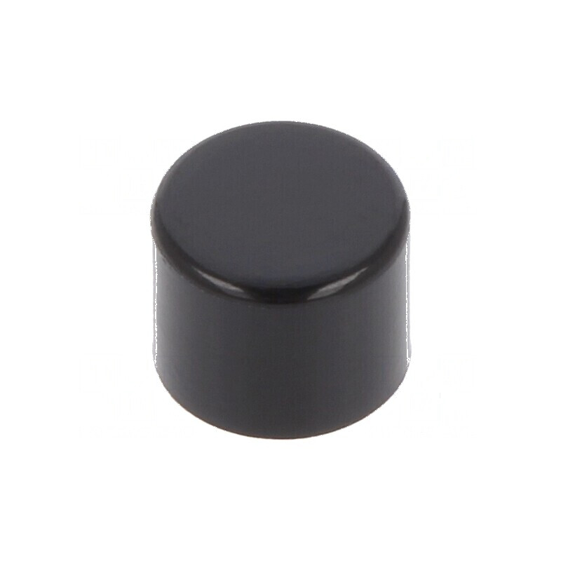 Capișon negru Ø5,1x4mm pentru seria AB și BB | Electronic-mag.ro | Componente Electronice