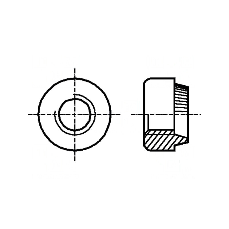 Piuliță nituire rotundă M3 din oțel cu acoperire zincată 2,3mm | Electronic-mag.ro | Componente Electronice Piuliță nituire rotundă M3 din oțel cu acoperire zincată 2,3mm | Electronic-mag.ro | Componente Electronice