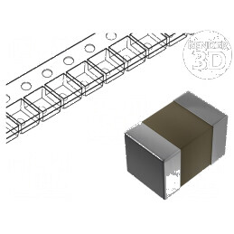 Condensator ceramic MLCC 470nF 25V X7R ±5% SMD 0805 pentru circuite electronice | Electronic-mag.ro | Componente Electronice