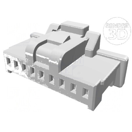 Conector cablu-placă mufe mamă Pico-Clasp 1mm PIN 9 pe cablu - adaptor electric | Electronic-mag.ro | Componente Electronice