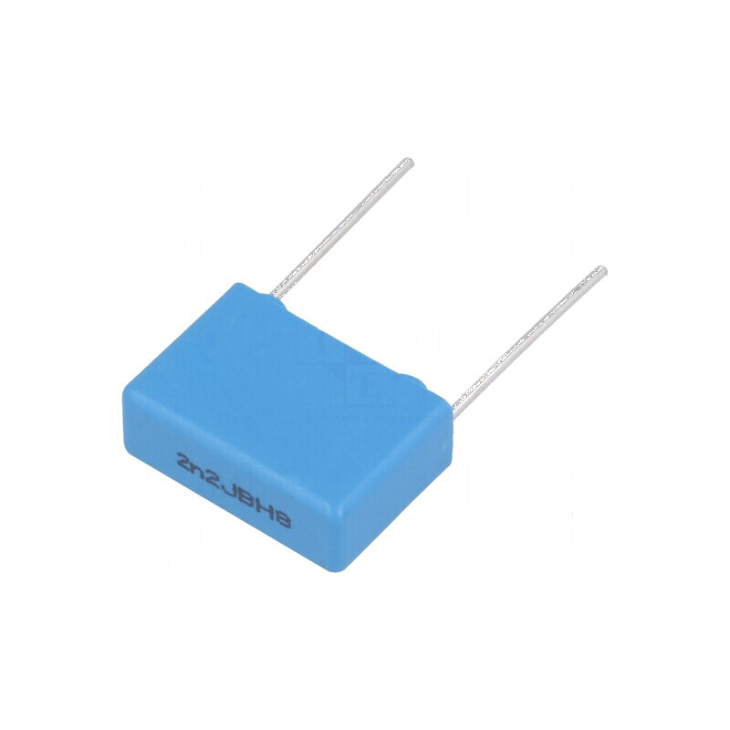 Condensator cu polipropilenă 2,2nF THT 18x6,5x12,5mm ±5% | Electronic-mag.ro | Componente Electronice
