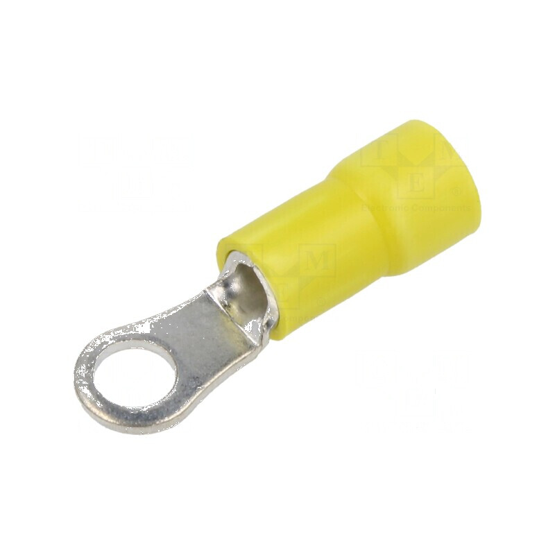 Vârf inelar 5mm pentru cablu izolată 4÷6mm² crimpat cositorit | Electronic-mag.ro | Componente Electronice