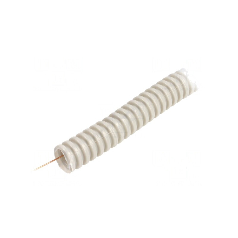 Tub de protecție PVC gri 16, 50m, 320N, Ø11mm | Electronic-mag.ro | Componente Electronice