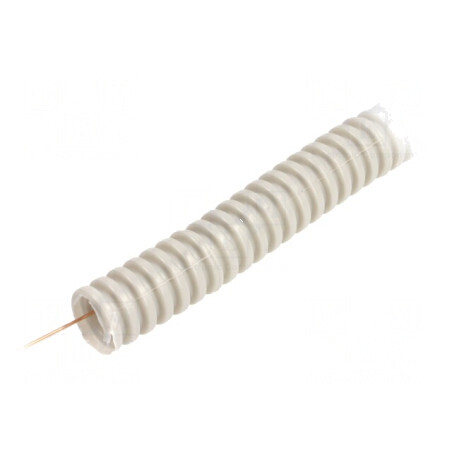 Tub de protecție PVC gri 16, 50m, 320N, Ø11mm | Electronic-mag.ro | Componente Electronice